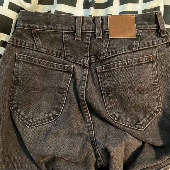 Lee Vintage black wash high waist jeans - size 26 - Picture 2 of 2